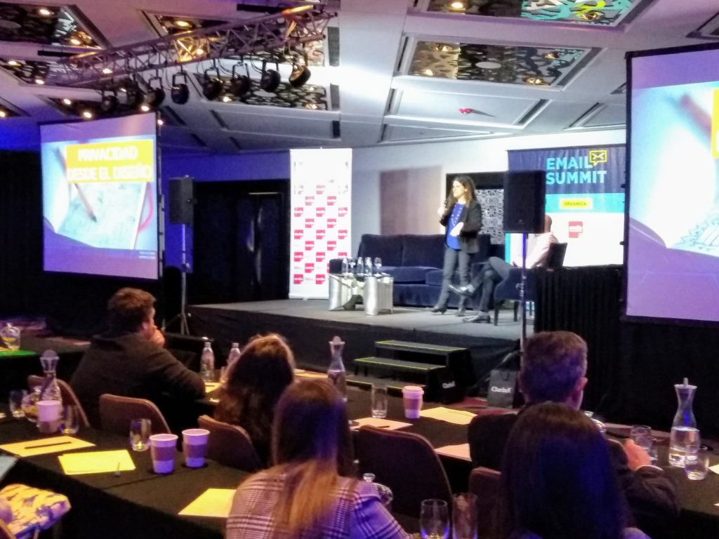 Gabriela Szlak spoke on Data Protection and GDPR at the Argentine Direct Marketing Association (AMDIA) Email Summit, with Outstanding Possitive Feedback from the Audience